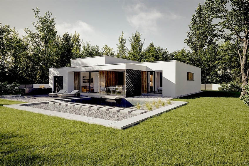 Villa in het groen met zicht op water Meeus Vastgoed